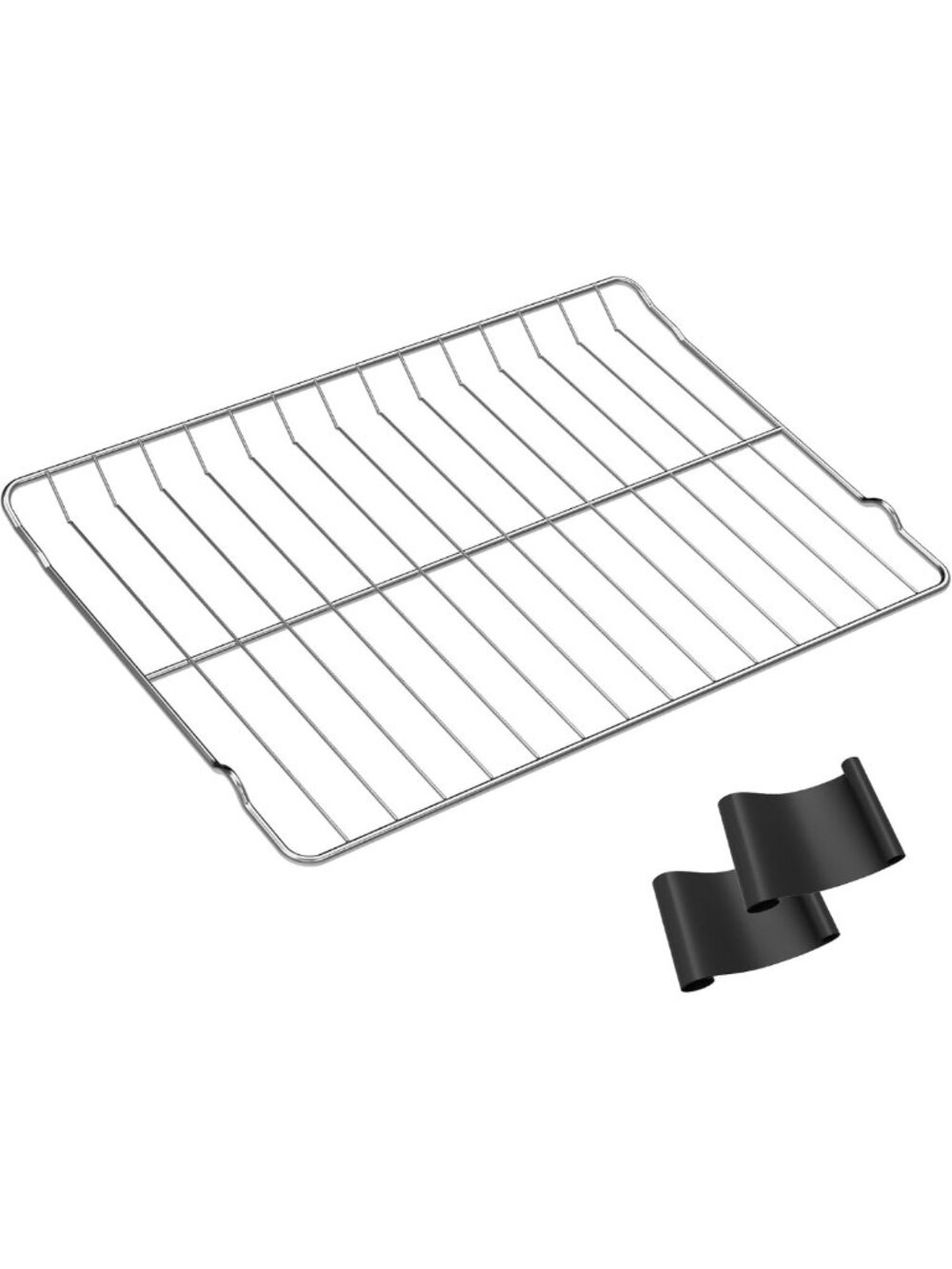 Stainless Steel Oven Rack Replacement 22.8"x17.2" - Fits Most Stoves & Grills